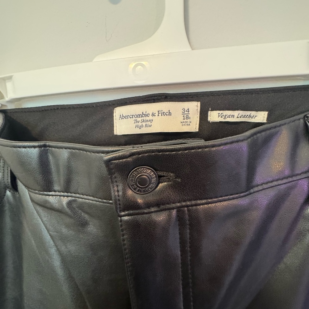 Abercrombie & Fitch Vegan Leather Pants